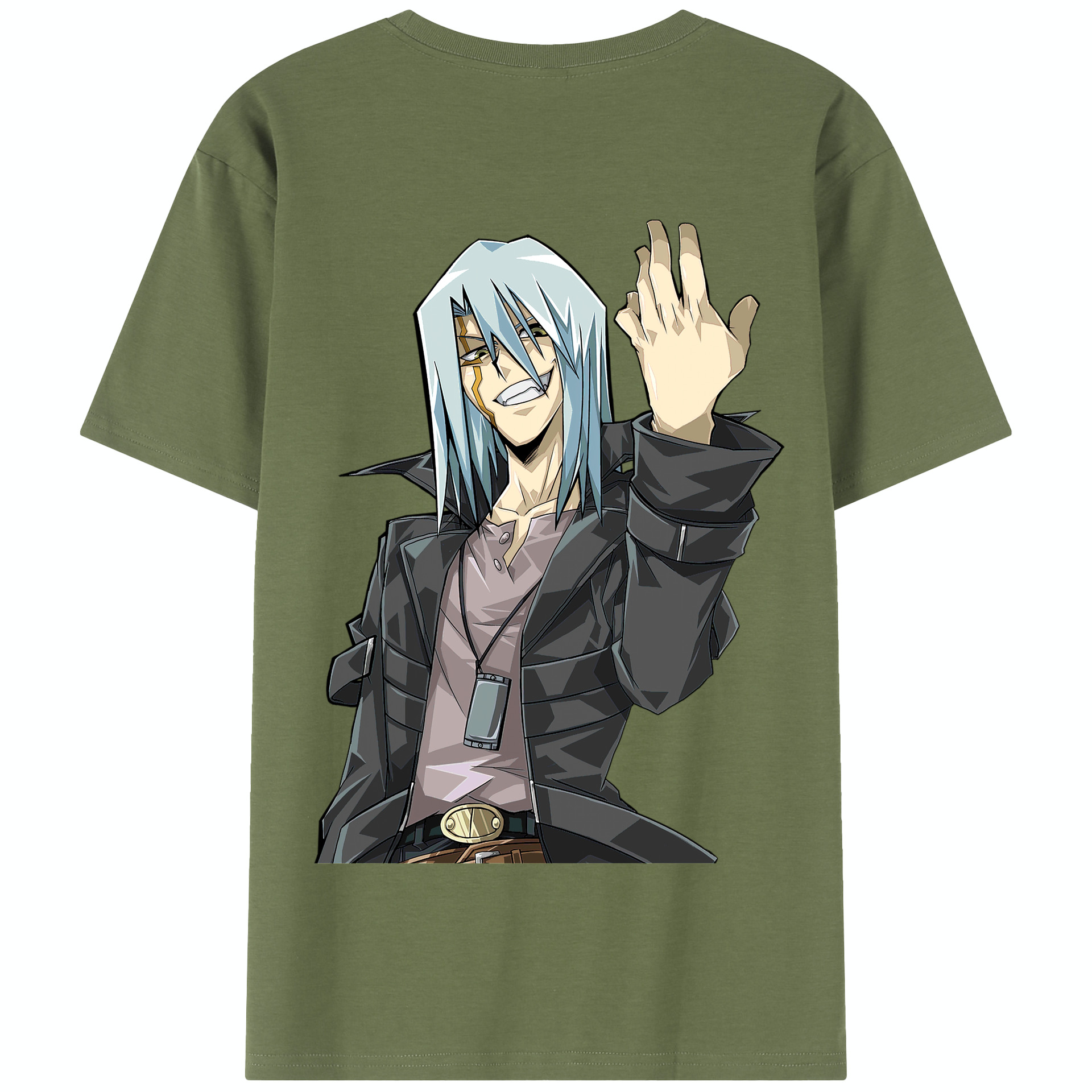 （画像用） 遊☆戯☆王 Yu-Gi-Oh! 綿100％半袖Tシャツ（背面プリント）